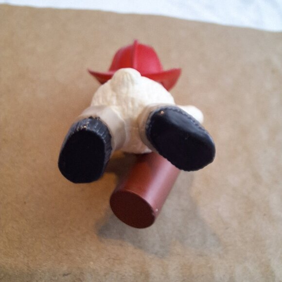 Vintage 90s Hallmark Ornament  1994 RED HOT HOLIDAY Fireman Polar Bear‎ - Picture 7 of 9